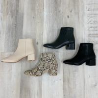 square toe short boots[456i]
