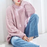 pastel color loose knit[4345C]