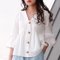flare design blouse[4732C]
