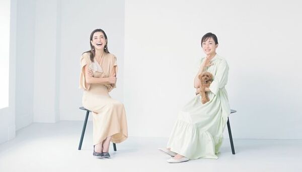 Mame Kurogouchiの「Lace Flap Collar Classic Dress - beige」を着用 ...