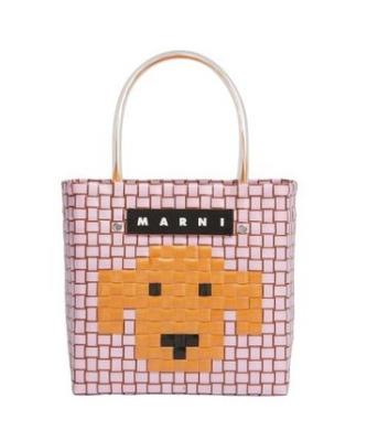 Marniの「ブルー ストライプ オーガニックポプリン製バルーンスカート